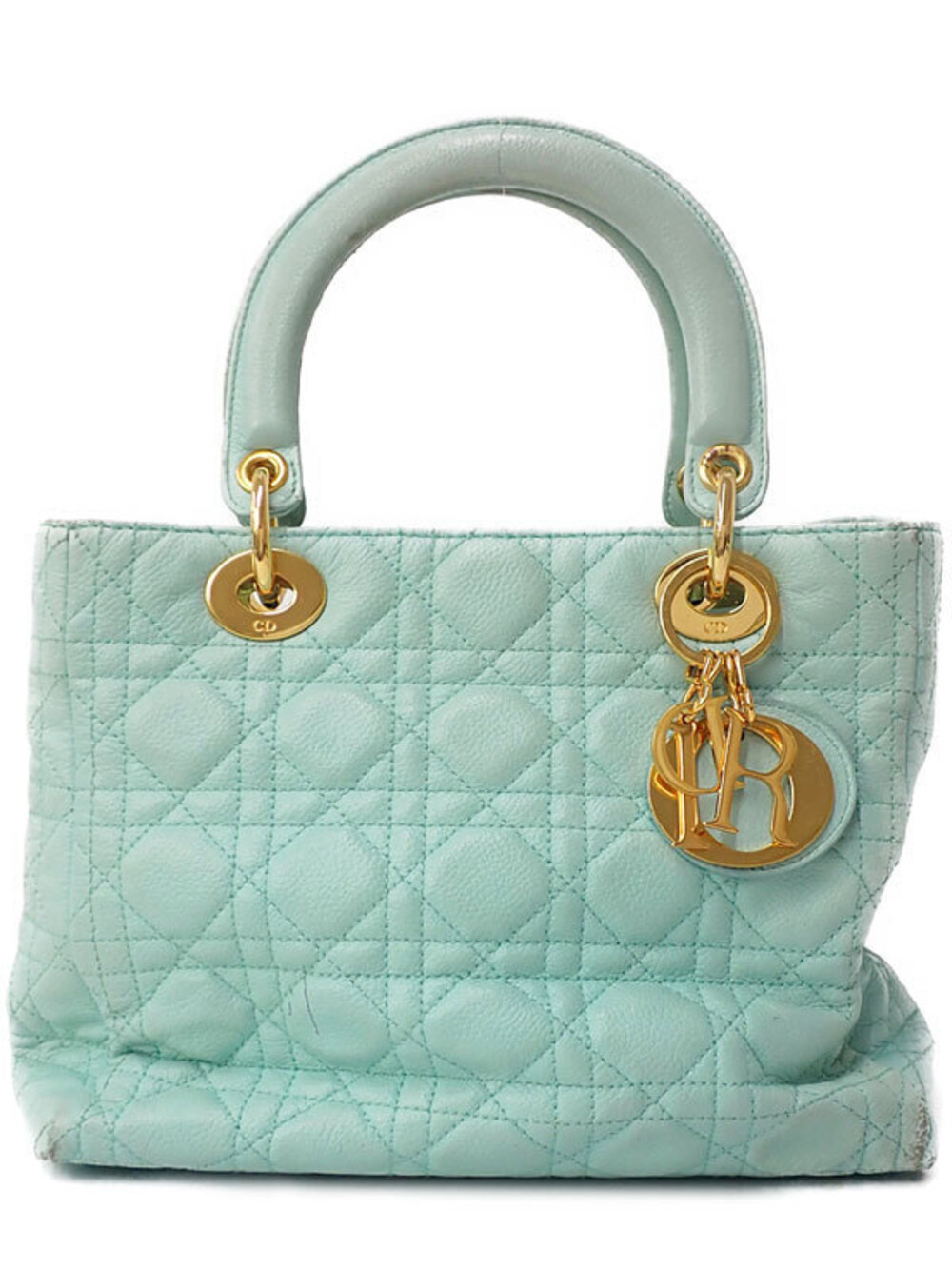 Christian Dior Cannage Quilted Lady Dior 2way bag